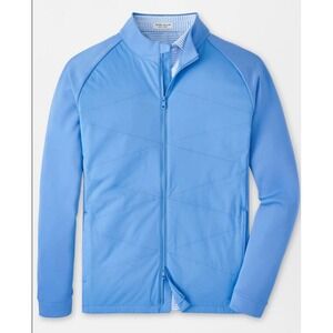 NWT Peter Millar Merge Hybrid Golf Jacket BSEA Blue Sea Men's Size XL $245